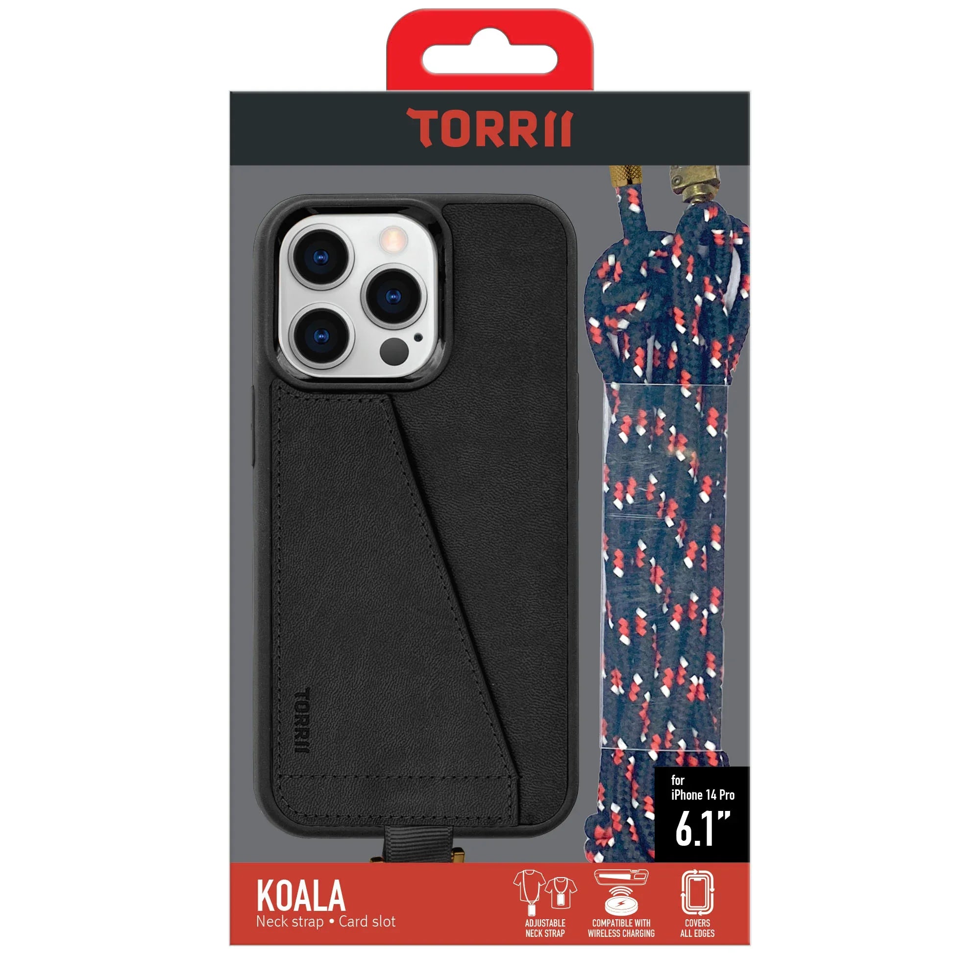 iPhone 14 Pro Torrii Koala Case - Black - Tashqila iPhone 14 Pro Torrii Koala Case - Black - Tashqila